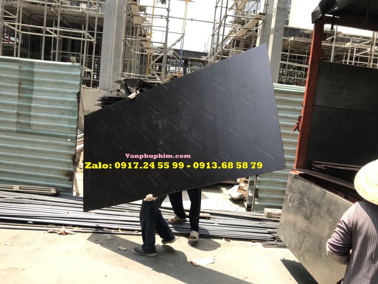 Giá ván phủ phim 12mm, ván khuôn phủ phim 12mm